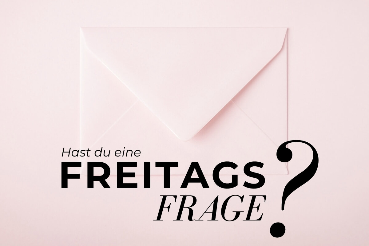 Freitagsfrage Banner