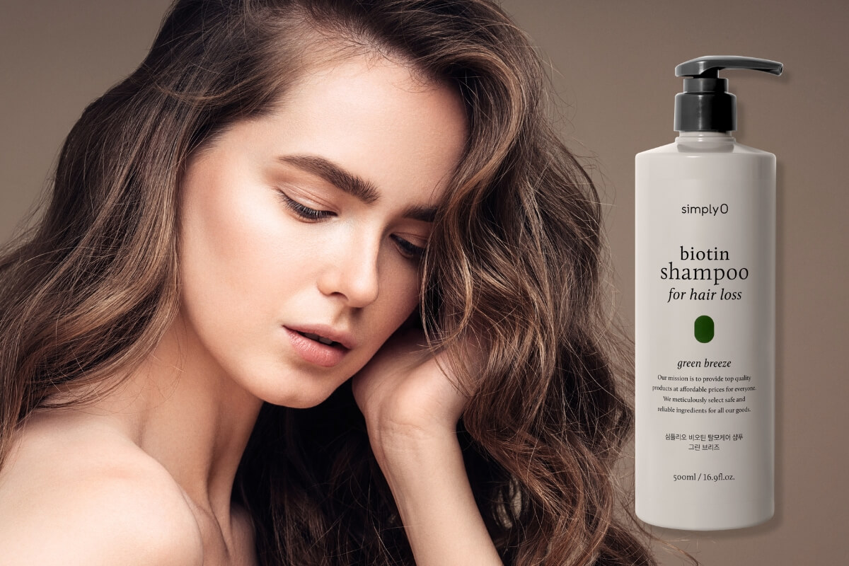 SimplyO Biotin Shampoo gegen Haarausfall - Banner