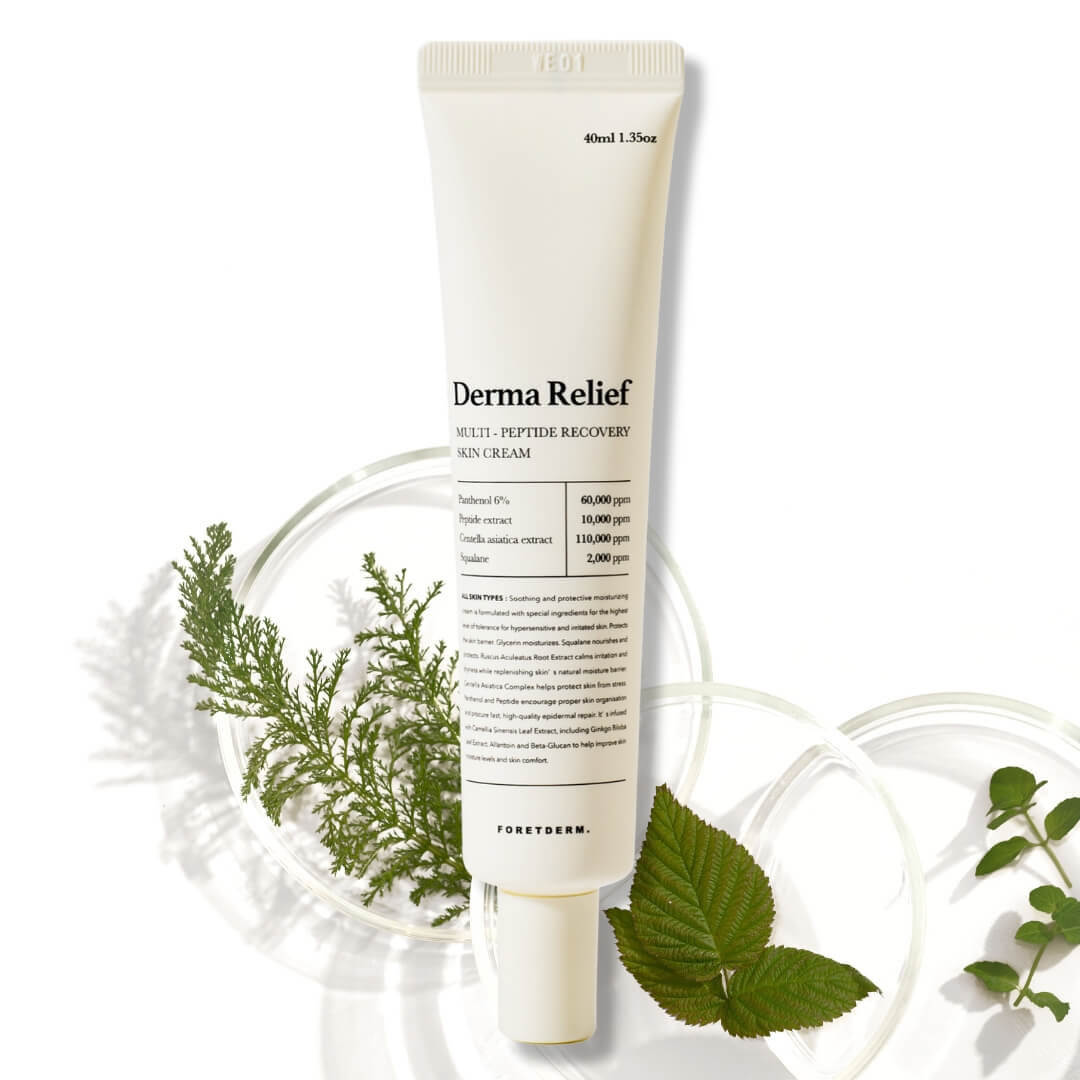 Aufbauende Pflege mit der Peptide Derma Relief Cream