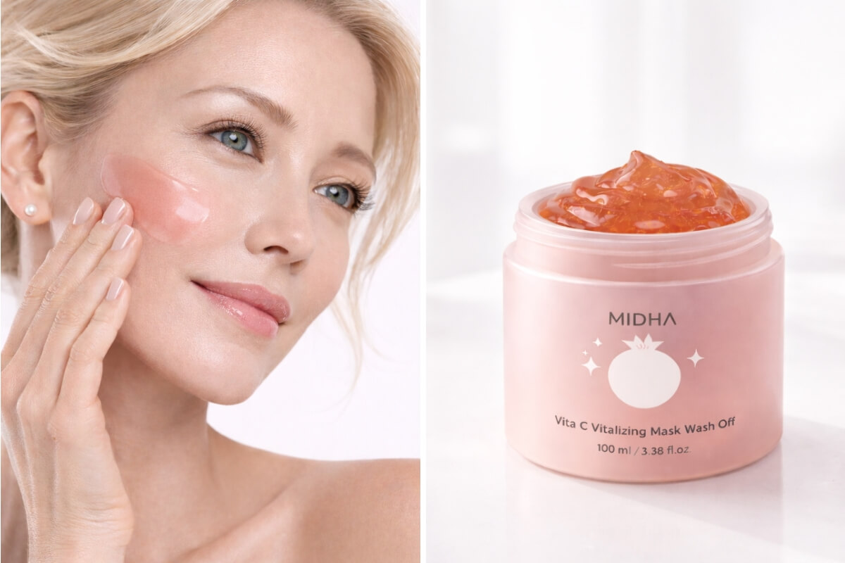 Midha Vita C Glowing Mask