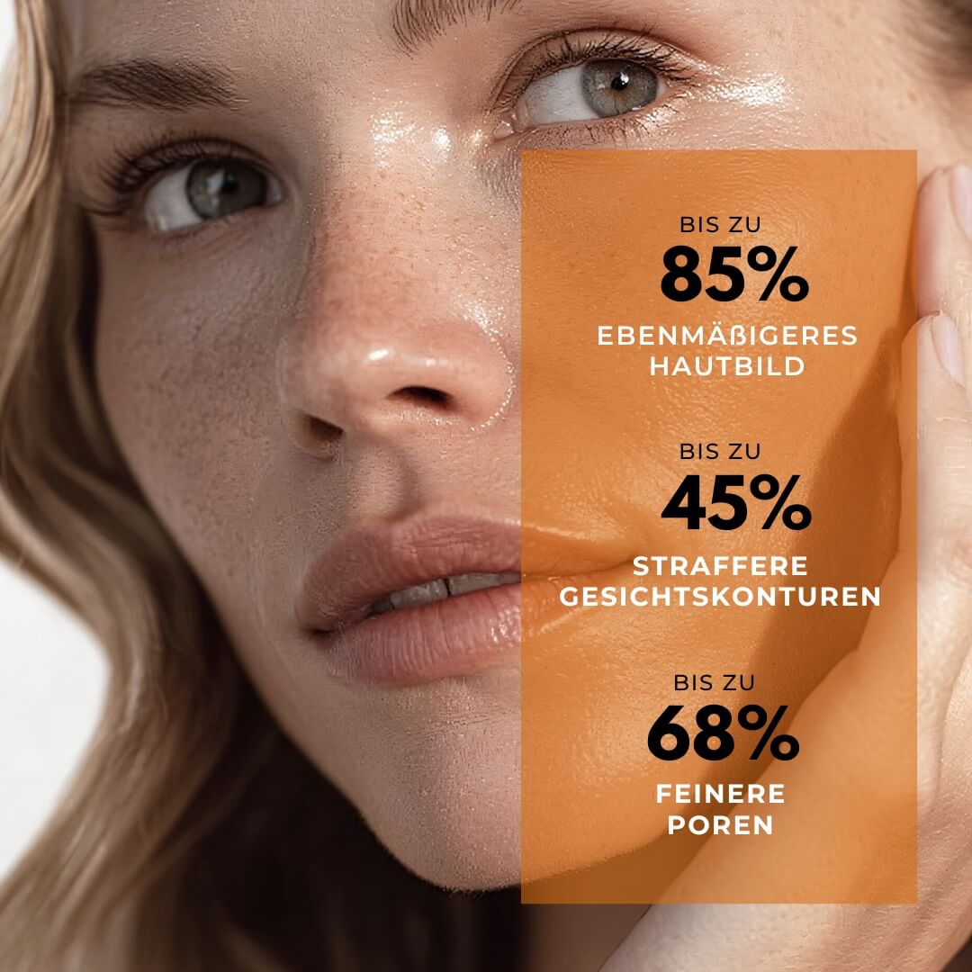 Porenverfeinerung und ebenmäßiger Teint
