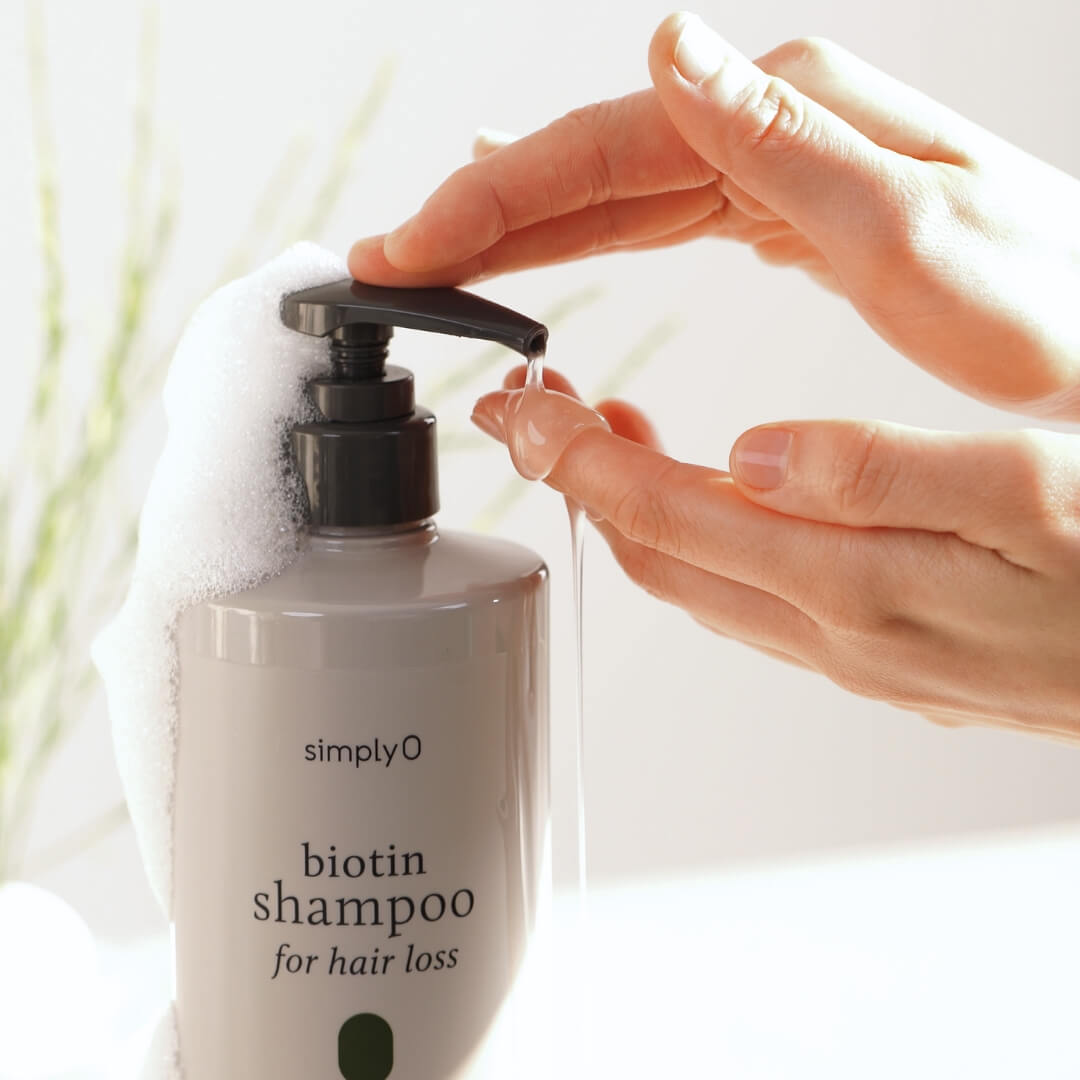 Biotin Shampoo gegen Haarausfall - Ringelblumen-Hydrolat für eine beruhigte und ausgeglichene Kopfhaut